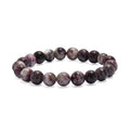 Premium Pink Tourmaline 150.00 ctw Beaded Stretch Bracelet - Sticky add to cart bar