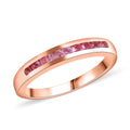 D’Joy Mahenge Spinel Ring in 18K Vermeil RG Over Sterling Silver (Size 10.0) 0.40 ctw - Sticky add to cart bar