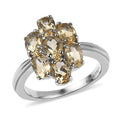 EverTrue African Amethyst 2.50 ctw Ring in Stainless Steel (Size 10.0) - Sticky add to cart bar