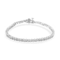 Diamond 0.50 ctw Tennis Bracelet in Sterling Silver (7.25 In) - Sticky add to cart bar