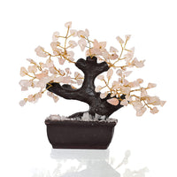Livmore 150 Green Aventurine Gemstone Bonsai Tree (12 Inch)