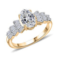 IGI Certified Luxuriant Lab Grown Diamond E-F VS 1.55 ctw Ring in 10K Yellow Gold - Sticky add to cart bar