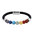 Multi Gemstones 35.00 ctw Bracelet in Stainless Steel (8.00 In) - Sticky add to cart bar