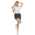 LOVE RYAN Black French Terry Shorts with Drawstring - S - Sticky add to cart bar