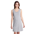 LAT Black and Camo 100% Cotton Fine Jersey Racerback Tank Dress - S - Sticky add to cart bar
