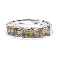 Lumingreen Austrian Crystal Ring in Platinum Bond (Size 9.0)