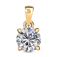 Swarovski Zirconia 1.85 ctw Pendant in Sterling Silver