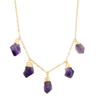 Brazilian Citrine Necklace in Goldtone (16-18 Inches) 33.50 ctw