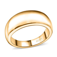 24K Yellow Gold Band Ring (Size 7.0) (1.48 g)