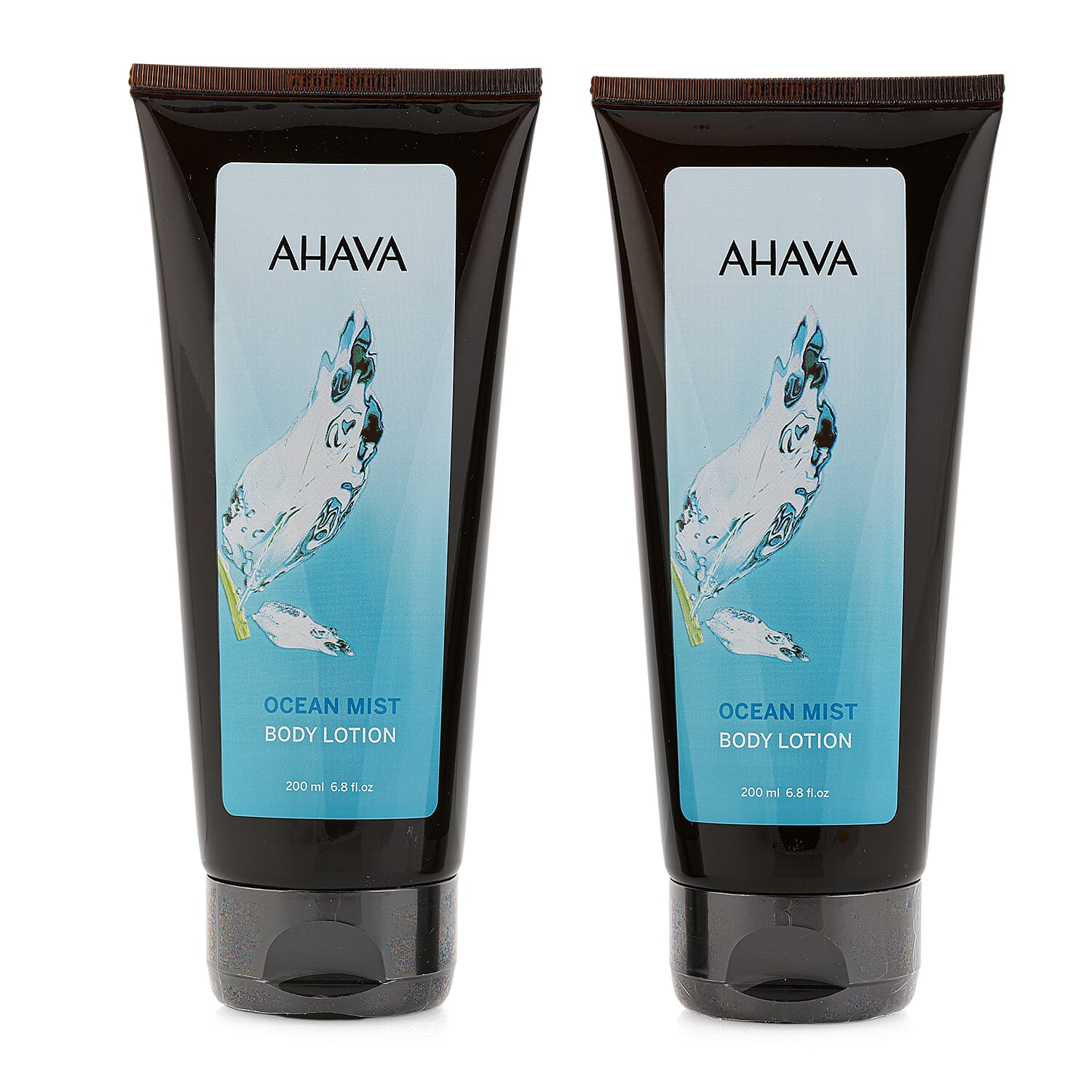 Dead Sea Essentials by AHAVA Set of 2 Body Lotion (2x 6.8oz) Ocean Mist