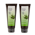 Dead Sea Essentials by AHAVA Set of 2 Salt Scrubs (2x 7.5oz) Aloe Vera - Sticky add to cart bar