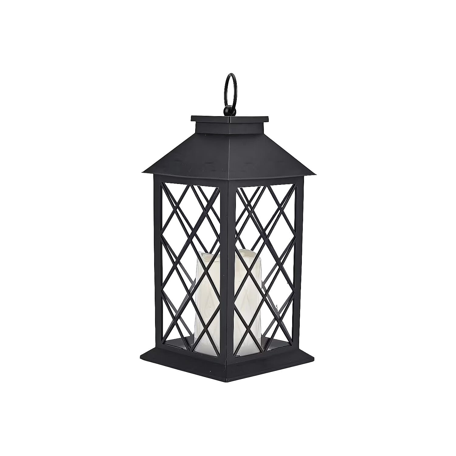 Livmore Black Compact LED Lantern (3x1.5V AAA Batteries Not included)