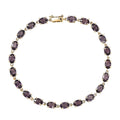 Luxoro 10K Yellow Gold Premium Royal Lavender Spinel Bracelet (7.25 In) 11.35 ctw - Sticky add to cart bar