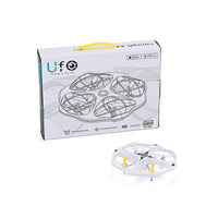 White Remote Control Flying Disc Toy with LED Lights