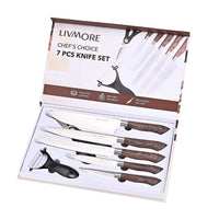 7-Piece Kitchen Knife Set