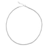 Rhodium Over Sterling Silver