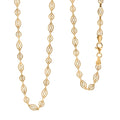 Italian Arte Chain Necklace in 14K Yellow Gold Over Sterling Silver 4.62 Grams 20 Inches - Sticky add to cart bar