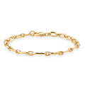 D'Joy Anchor Chain Bracelet in 18K Vermeil Yellow Gold Over Sterling Silver (7.25 In) 6.5 Grams - Sticky add to cart bar