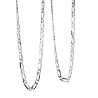 Italian Link Chain Necklace in Sterling Silver 10.50 Grams 24 Inches