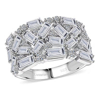 Luxuriant Lab Grown Diamond (G-H, SI) Ring in 18K Vermeil YG Over Sterling Silver (Size 10.0) 2.00 ctw