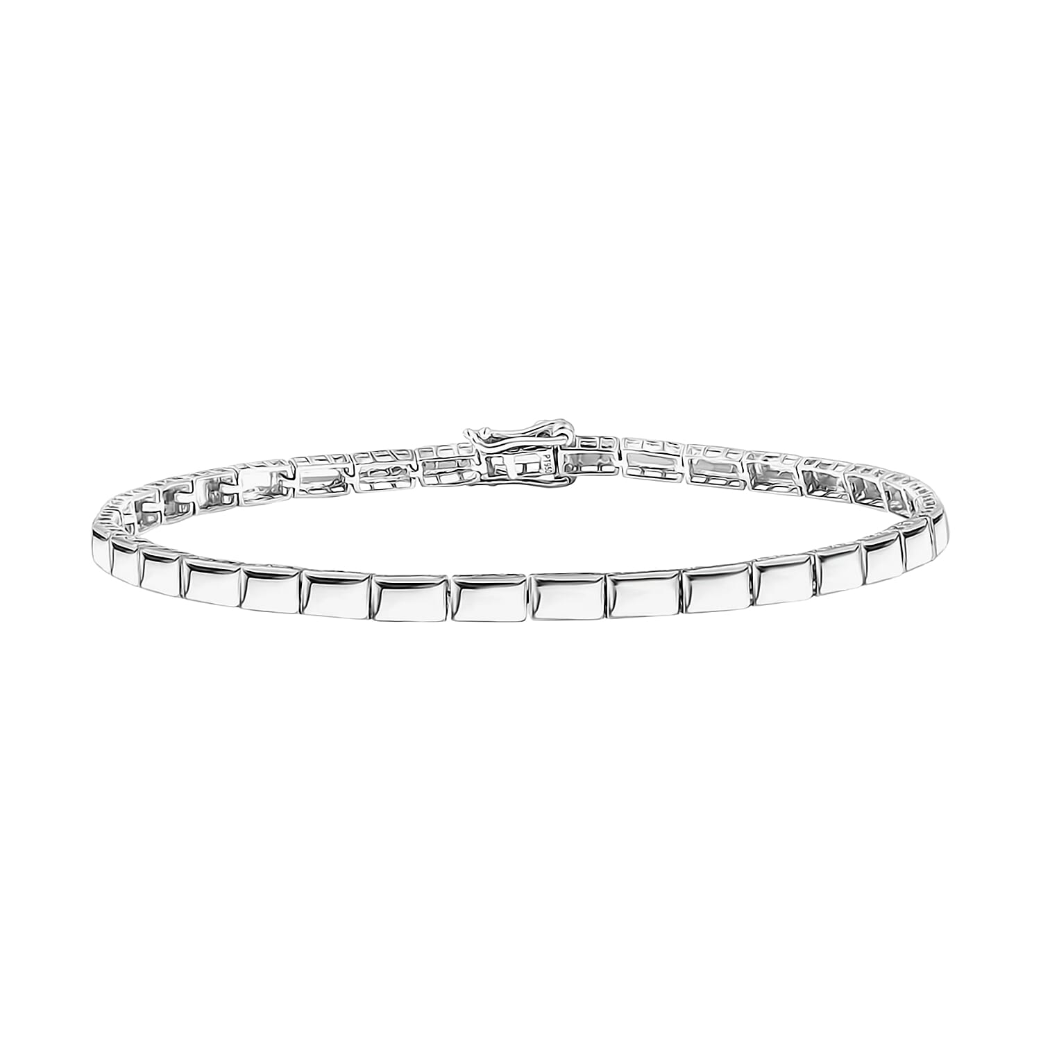 Rhapsody 950 Platinum Bar Link Bracelet (6.50 In) (9.25 g)