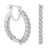Rhodium Over Sterling Silver