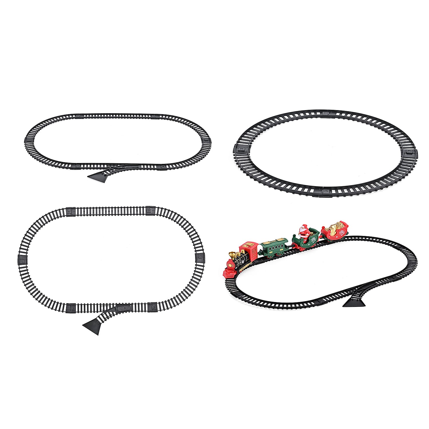 Livmore Christmas Edition Track Train Set Toy