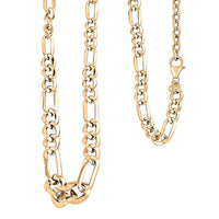 Italian Ponte Vecchio Grumetta Chain Necklace in 10K Yellow Gold 5.90 Grams 18-20 Inches