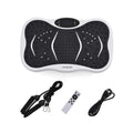 Livmore White Fitness Vibration Plate with Remote Control - Sticky add to cart bar