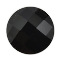 Black Onyx (Rnd 8 mm) 1.86 ctw Loose Gemstone - Sticky add to cart bar