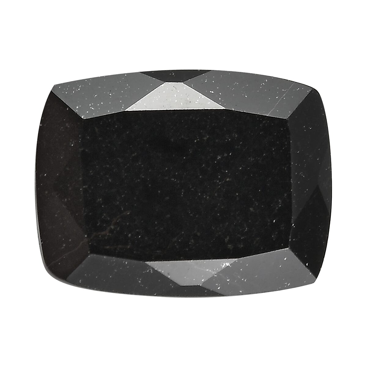 Black Tourmaline (Cush 8x6 mm) 1.30 ctw Loose Gemstone
