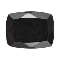 Black Tourmaline (Cush 8x6 mm) 1.30 ctw Loose Gemstone