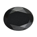 Black Tourmaline (Ovl 10x8 mm) 2.40 ctw Loose Gemstone - Sticky add to cart bar