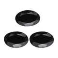 Black Tourmaline Set of 3 (Ovl 6x4 mm) 1.66 ctw - Sticky add to cart bar