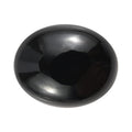 Black Tourmaline (Ovl 9x7 mm) 1.90 ctw Loose Gemstone - Sticky add to cart bar