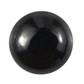 Black Tourmaline (Rnd 6 mm) 1.00 ctw Loose Gemstone - Sticky add to cart bar