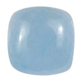 Dyed Light Blue Color Jade (Cush 9x9 mm) 3.14 ctw Loose Gemstone - Sticky add to cart bar