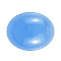 AA Dyed Light Blue Color Jade (Ovl 10x8 mm) 3.10 ctw Loose Gemstone - Sticky add to cart bar