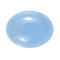 Dyed Light Blue Color Jade (Ovl 9x7 mm) 1.68 ctw Loose Gemstone - Sticky add to cart bar
