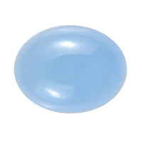 Dyed Light Blue Color Jade (Ovl 9x7 mm) 1.68 ctw Loose Gemstone