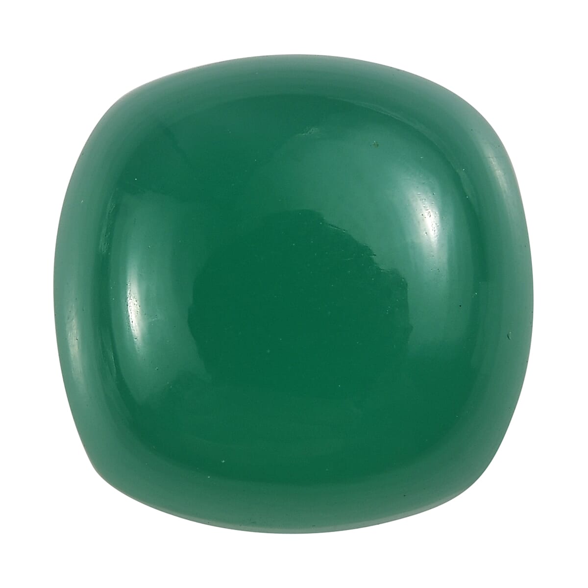 Green Onyx (Cush 11x11 mm) 5.00 ctw Loose Gemstone