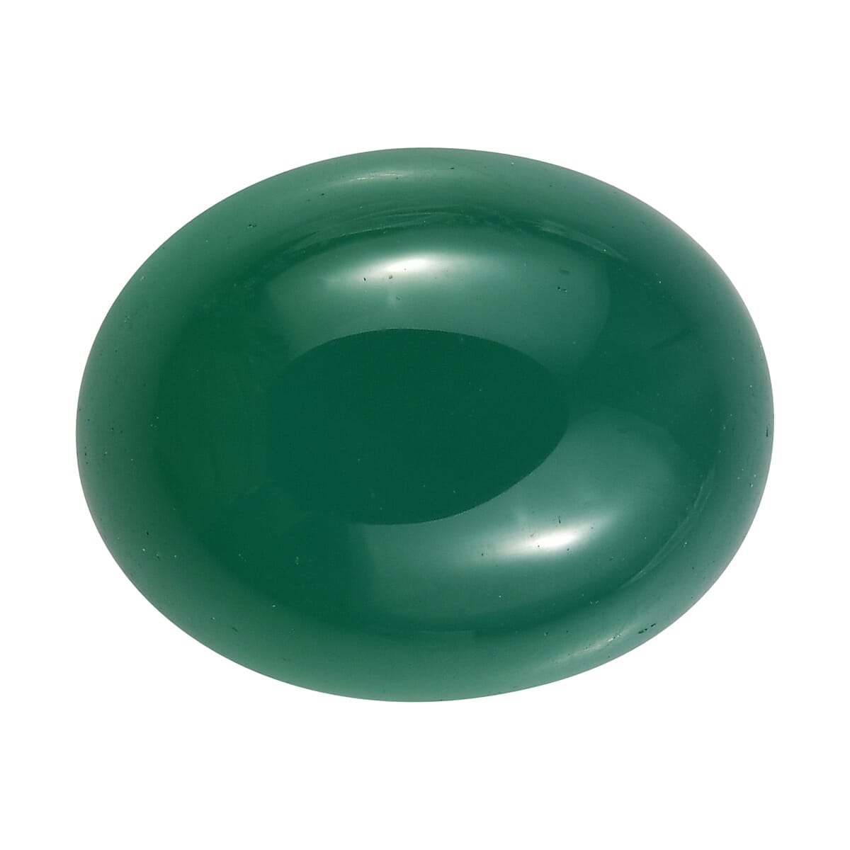Green Onyx (Ovl 10x8 mm) 2.85 ctw Loose Gemstone