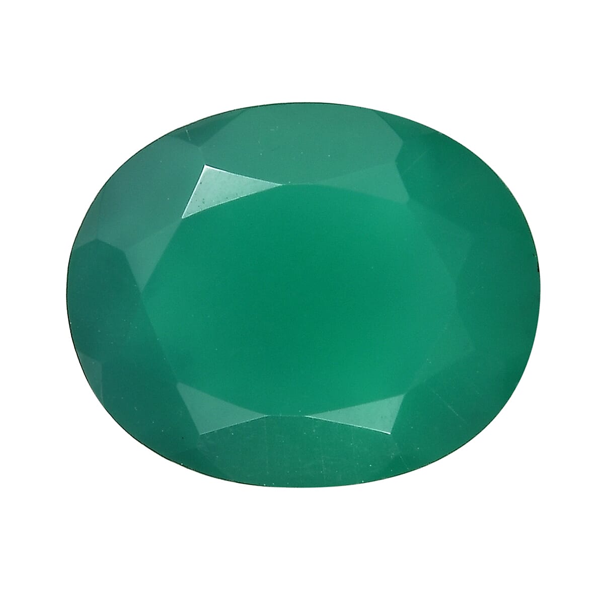Green Onyx (Ovl 10x8 mm) 2.00 ctw Loose Gemstone