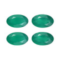 Green Onyx Set of 4 (Ovl 5x3 mm) 0.77 ctw - Sticky add to cart bar