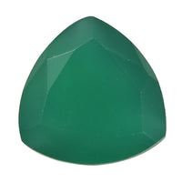 Green Onyx (Trl 9 mm) 2.00 ctw Loose Gemstone