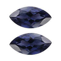 AA Catalina Iolite Set of 2 (Mrq 10x5 mm) 1.58 ctw Loose Gemstone
