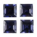 AA Catalina Iolite Set of 4 (Sqr 5 mm) 2.08 ctw Loose Gemstone - Sticky add to cart bar
