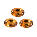 Santa Ana Madeira Citrine Set of 3 (Ovl 6x4 mm) 1.21 ctw Loose Gemstone - Sticky add to cart bar