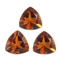AA Santa Ana Madeira Citrine Set of 3 (Trl 4 mm) 0.61 ctw Loose Gemstone - Sticky add to cart bar