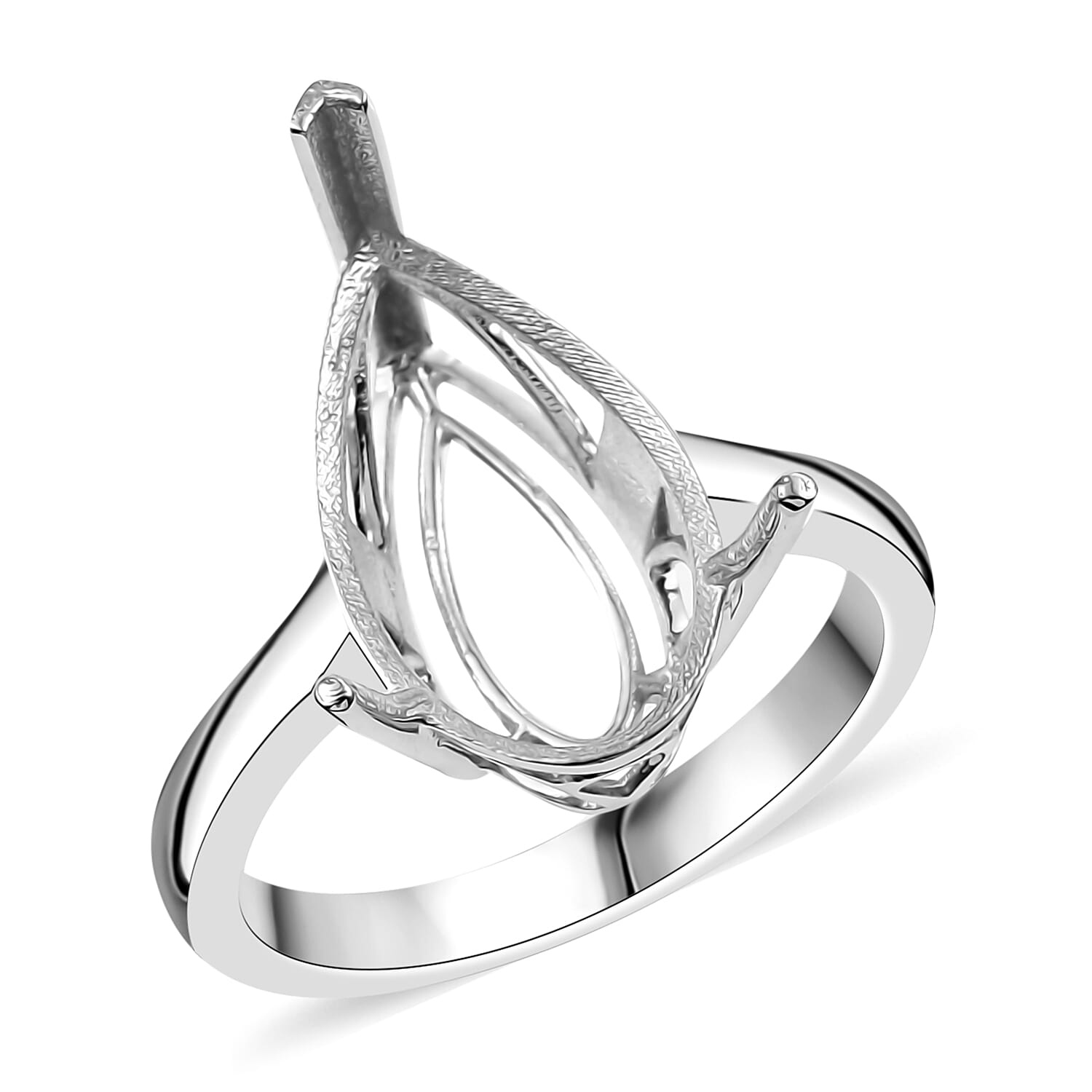 Rhapsody 950 Platinum Solitaire Ring (Size 7.0) 6.64 Grams
